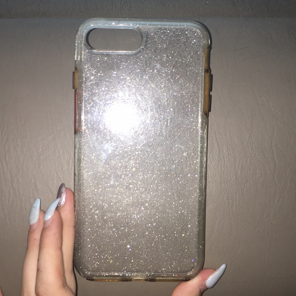 IPhone 7 Plus Clear Sparkle Otterbox Case